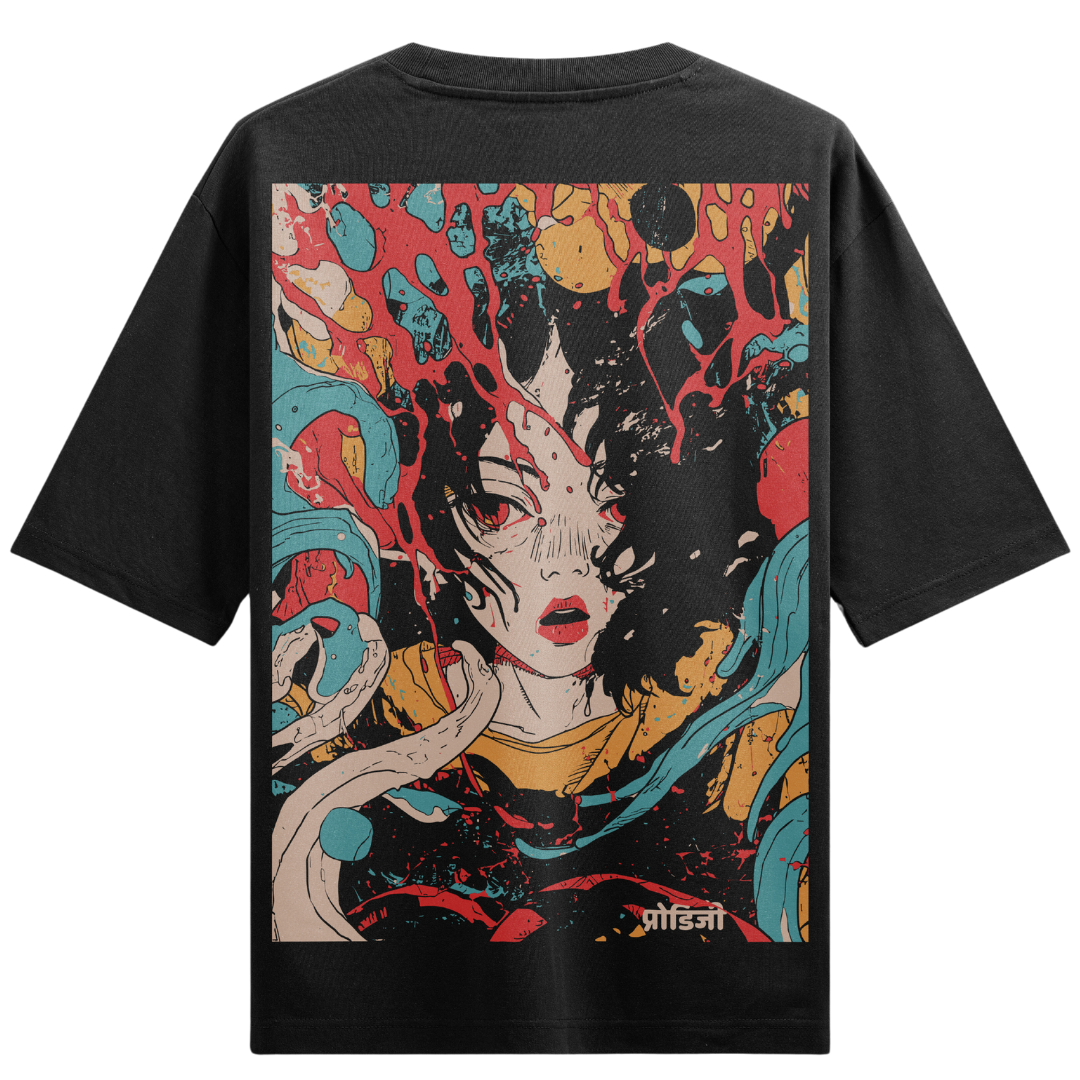 Pop Me Art Oversized T-Shirt