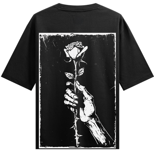 Accept My Rose Oversized T-Shirt