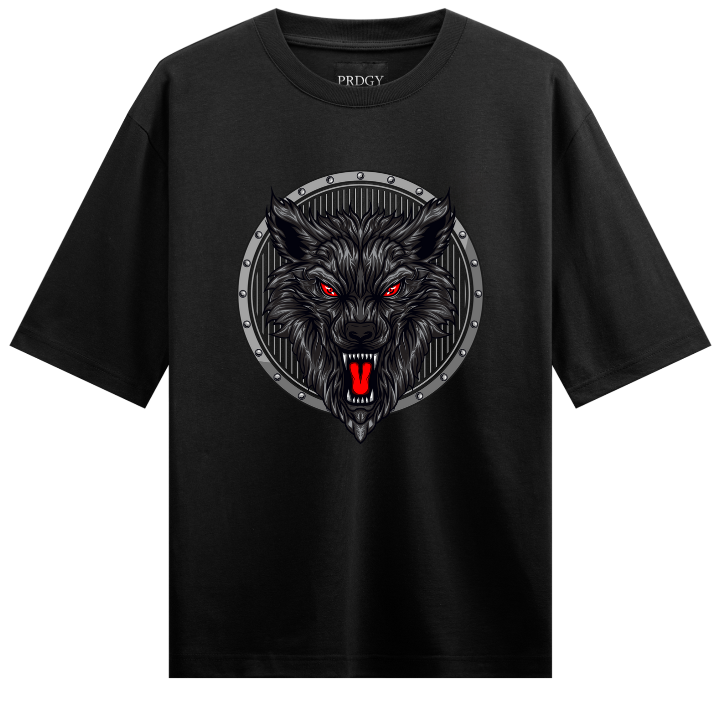 Angry Wolf Oversized T-Shirt