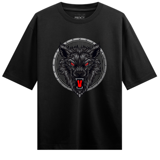 Angry Wolf Oversized T-Shirt