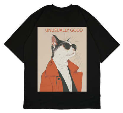 Unusually Good Cat Oversized T-Shirt