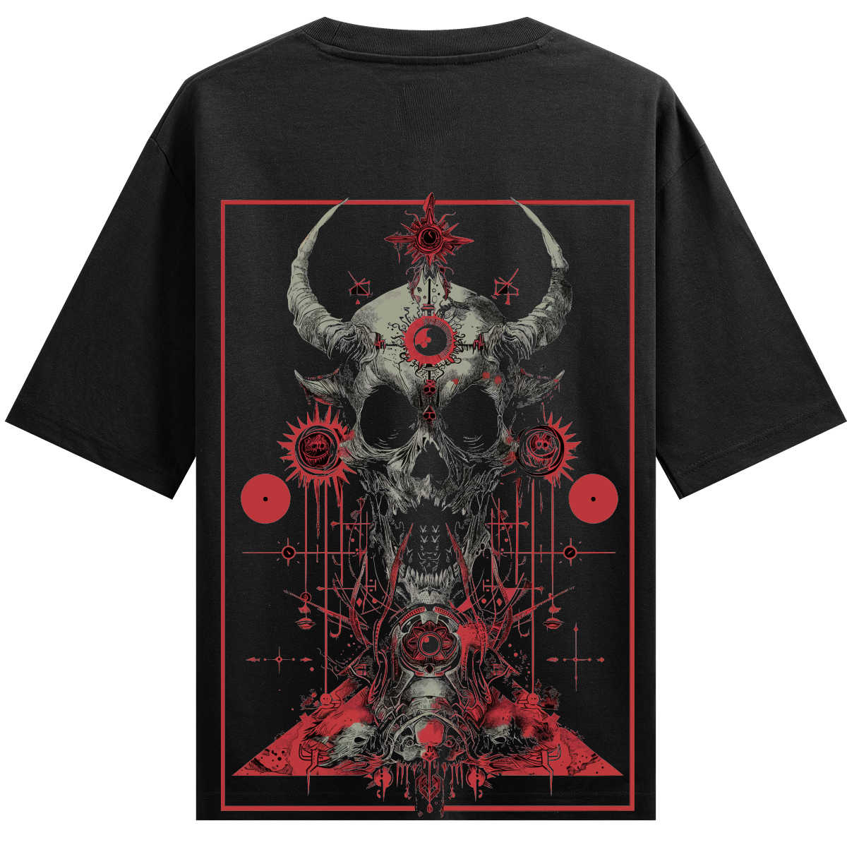 Cult Skull Oversized T-Shirt