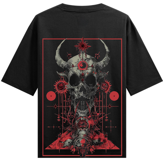 Cult Skull Oversized T-Shirt