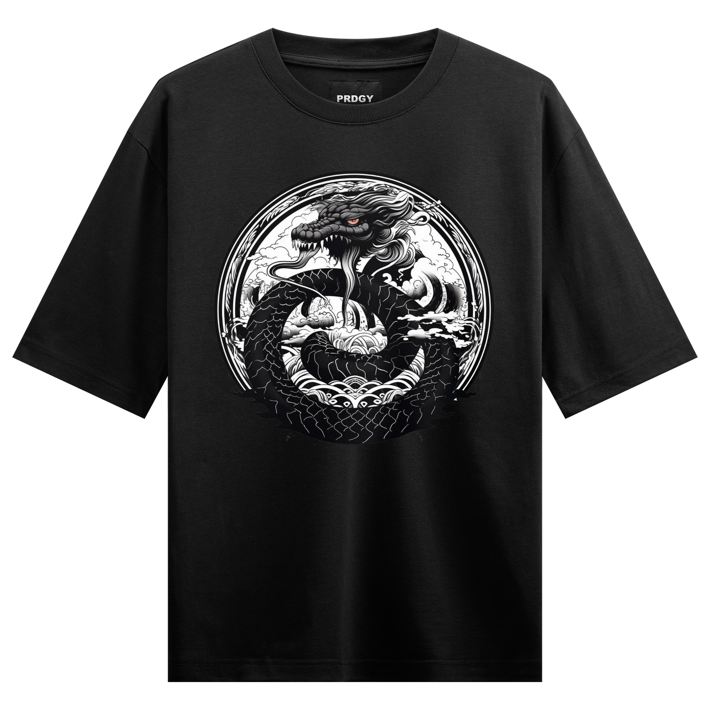 Dragon Snake Oversized T-Shirt