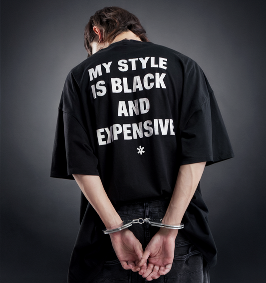 Black Luxery Oversized T-Shirt