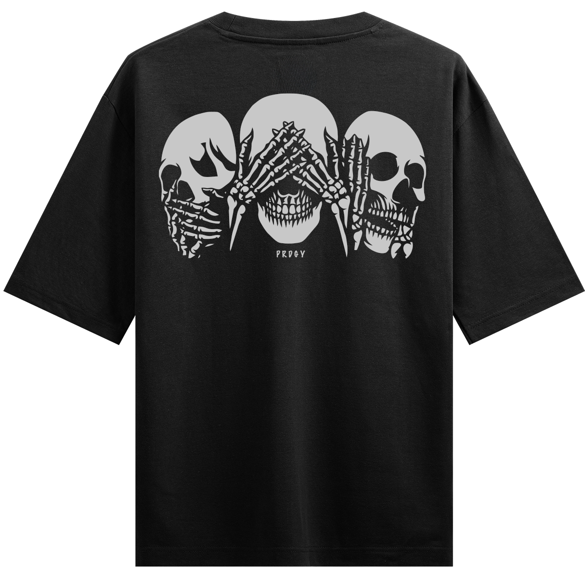 Mahatma Skulls Oversized T-Shirt