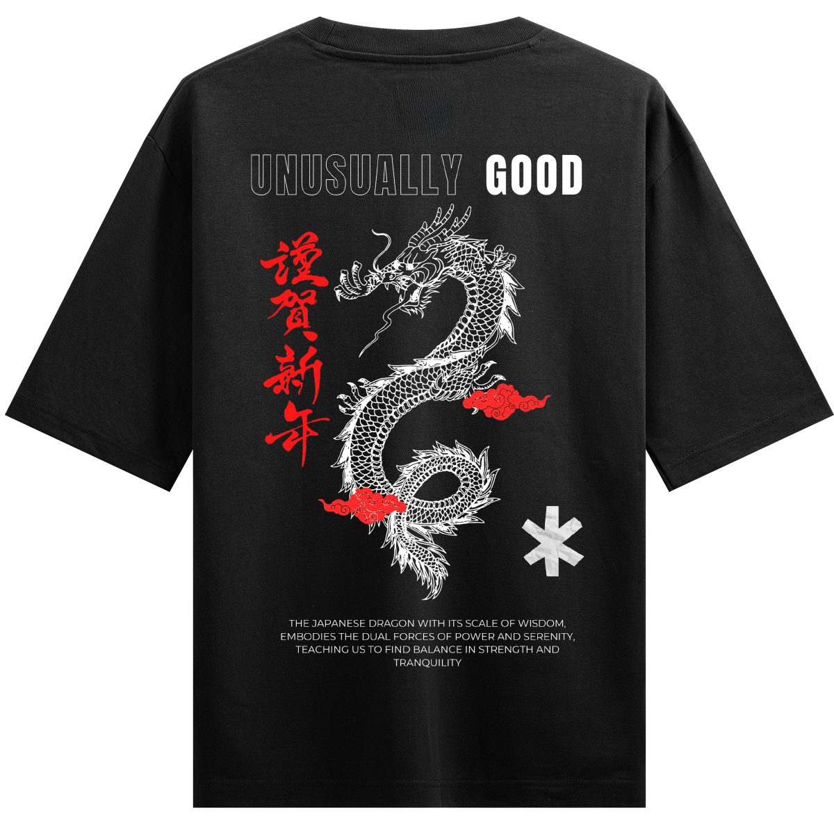 PRDGY Dragon Oversized T-Shirt