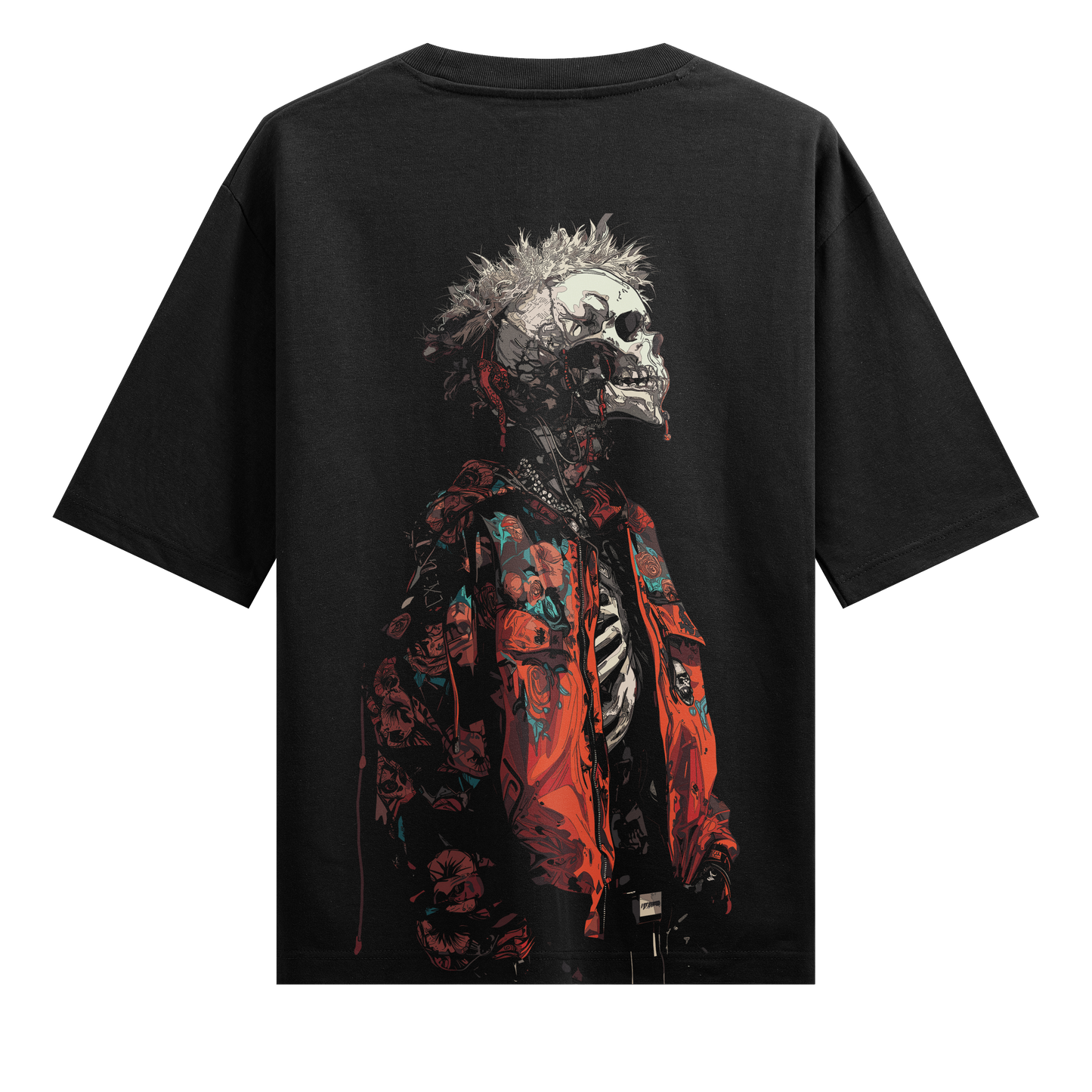 PRDGY Alpha Skeleton Oversized T-shirt