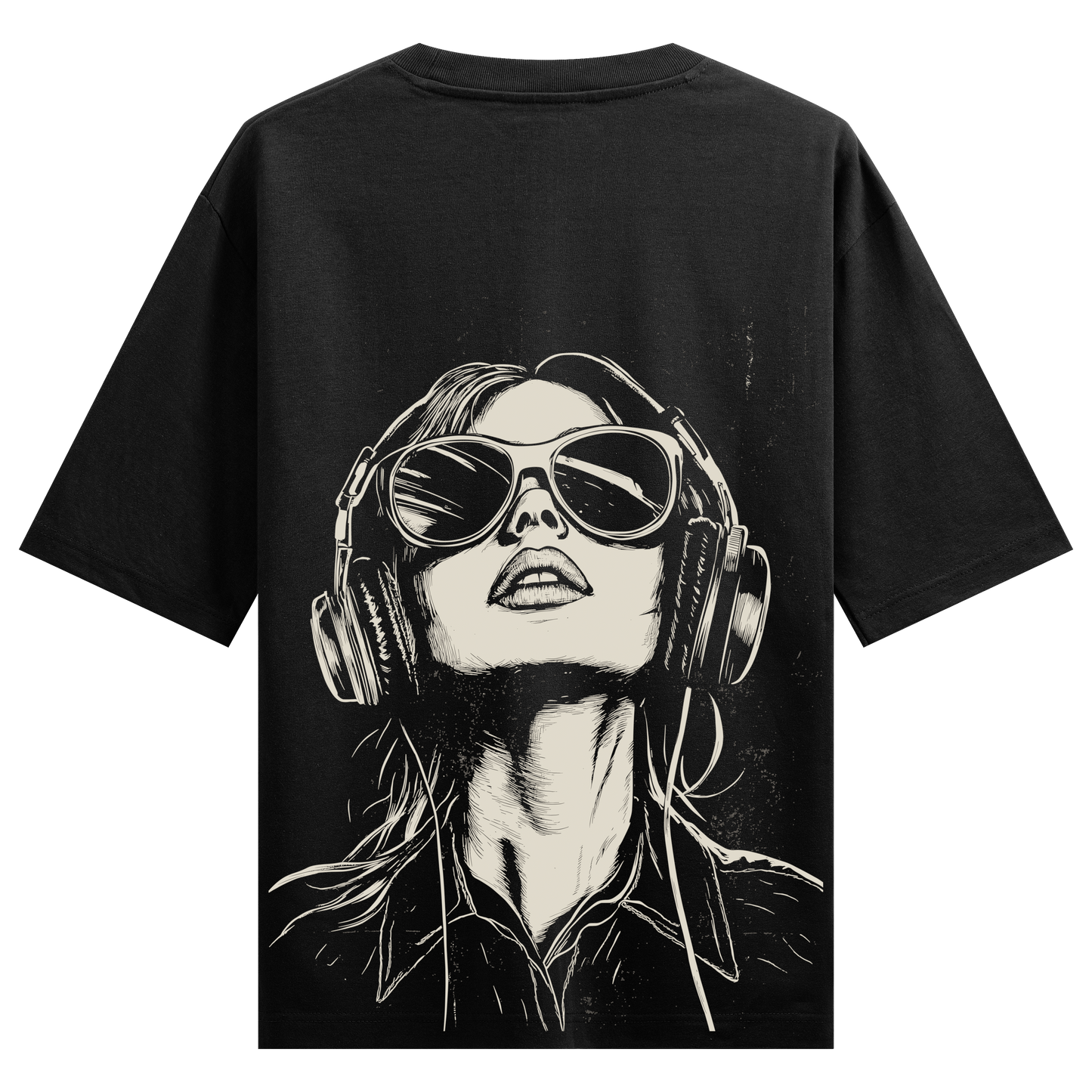 Prdgy Breathe Music Oversized T-shirt