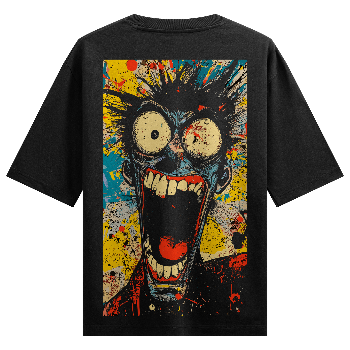 Prdgy Crazy Madafaka Back Oversized T-Shirt