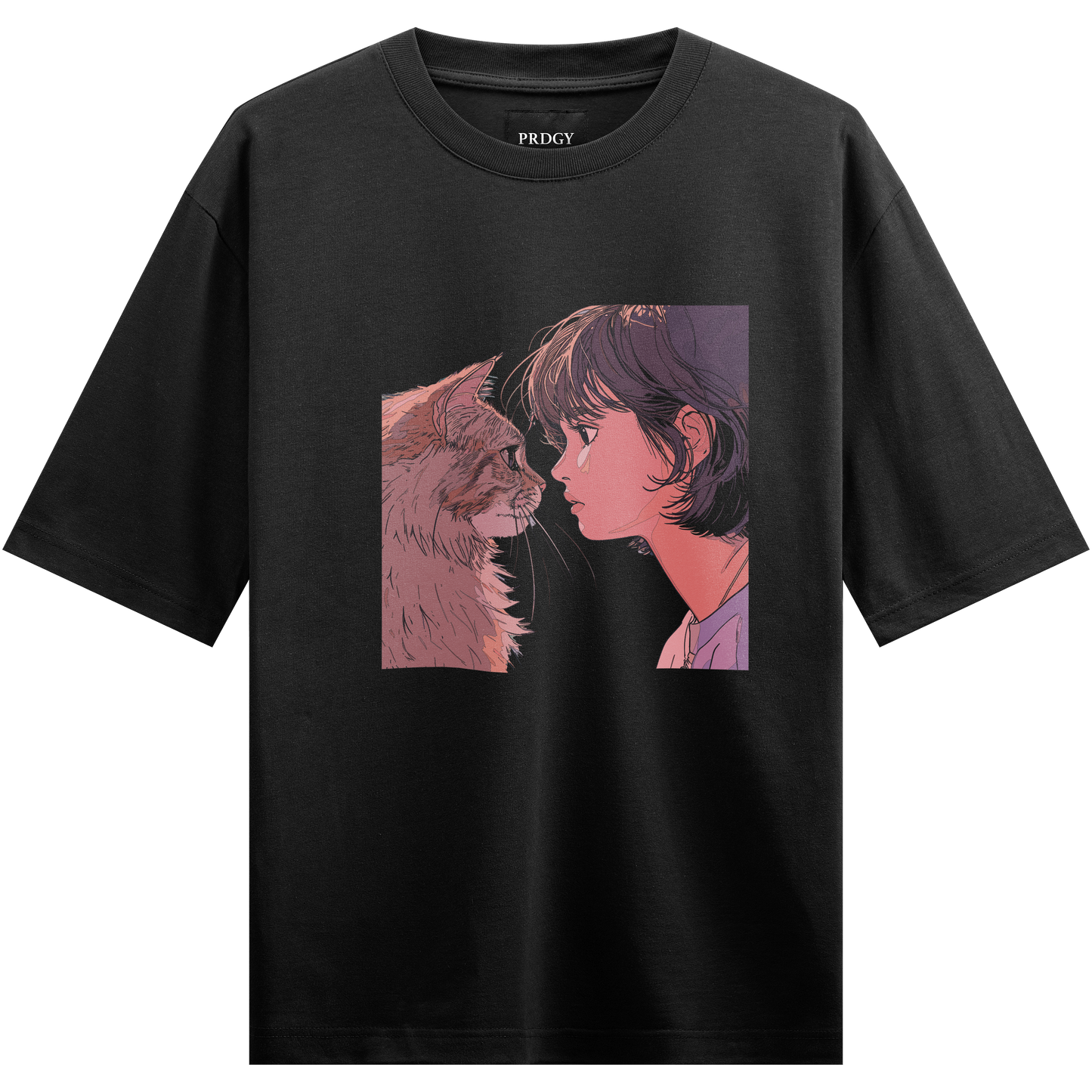 PRDGY Look into my eyes Oversized T-Shirt