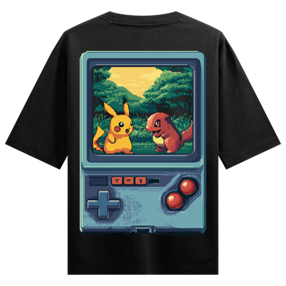 Prdgy Retro PokéQuest Overszied T-shirt