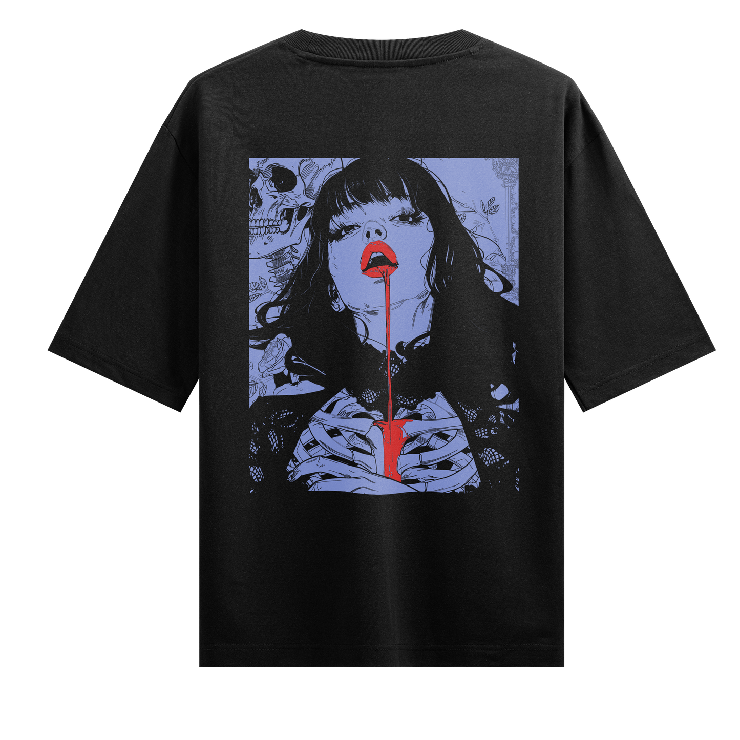 PRDGY Vamp Back Print Oversized T-Shirt