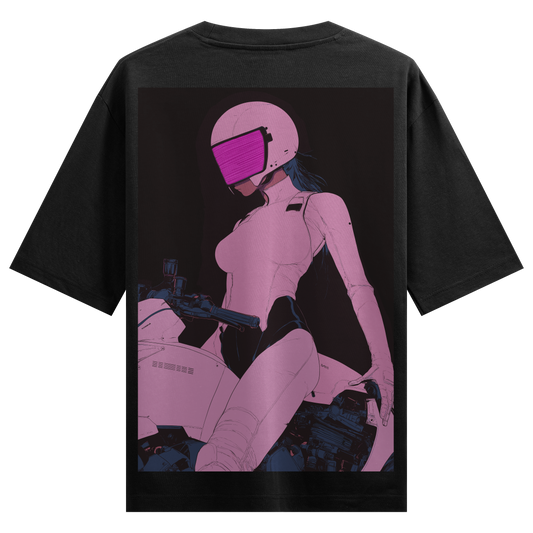 Prdgy Cyberpunk Ghodi Oversized T-Shirt