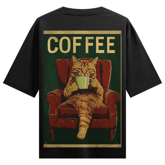 Prdgy Meowfee Oversized T-Shirt