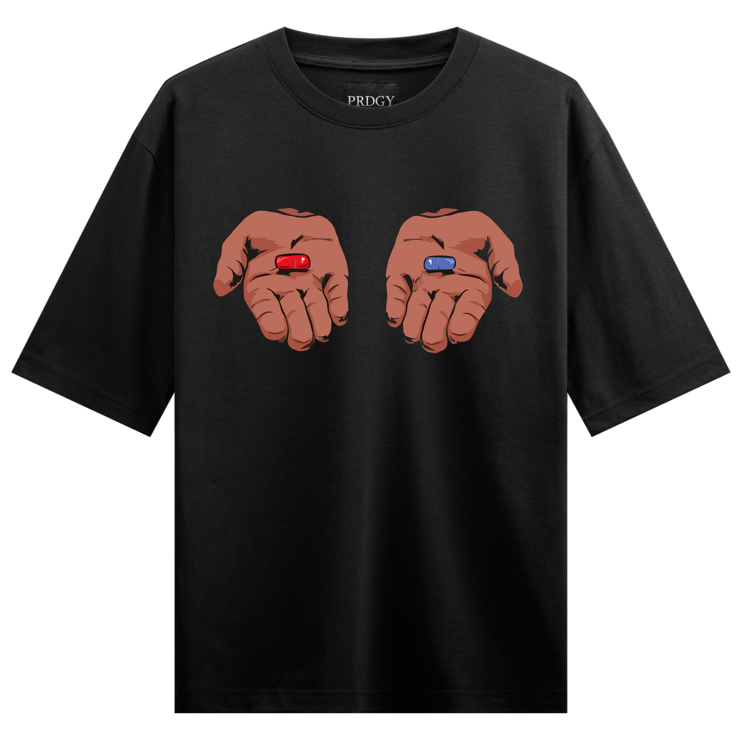 Red Pill Blue Pill Essential Oversized T-Shirt