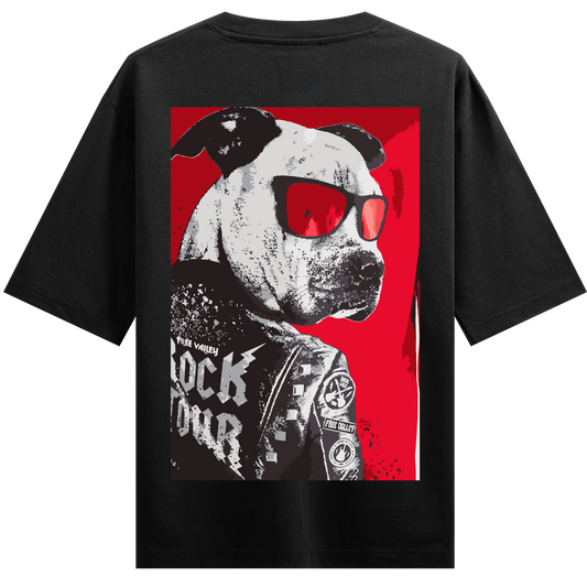 PRDGY Smarty Dog Oversized T Shirt