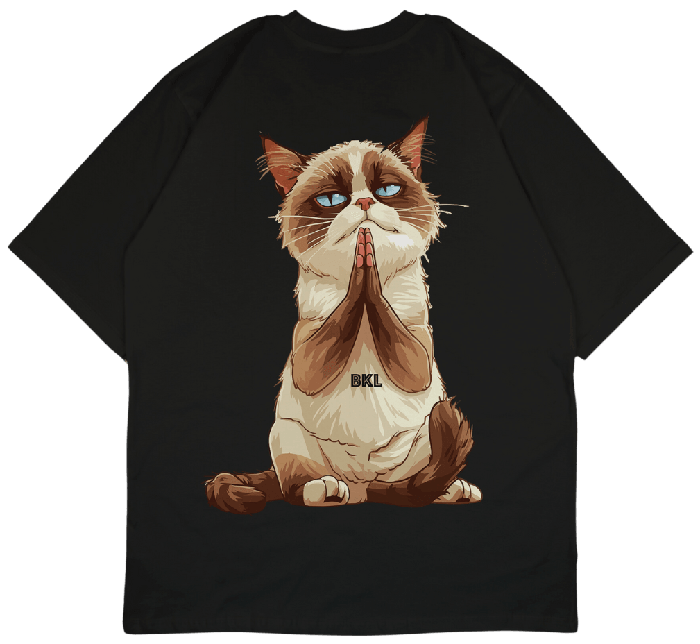 BKL Cat Oversized T-Shirt - PRDGY