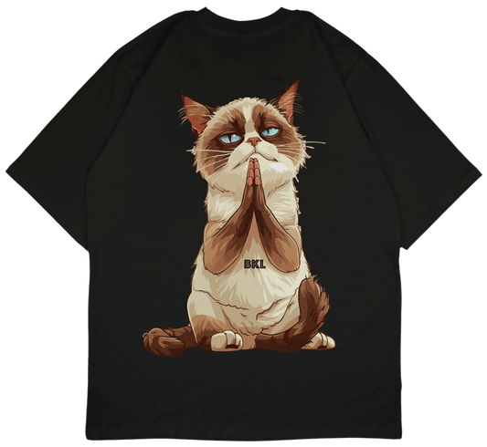 BKL Cat Oversized T-Shirt - PRDGY