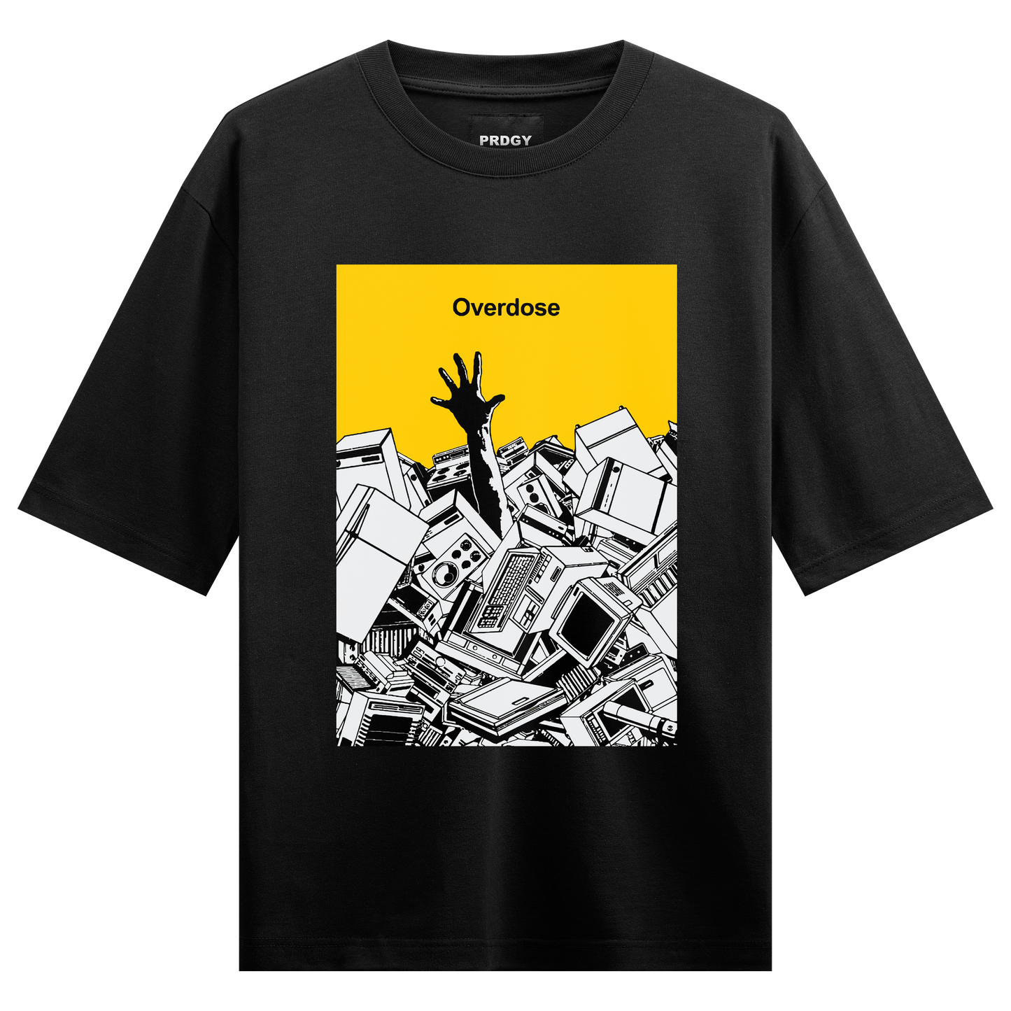 Digital Overdose Oversized T-Shirt