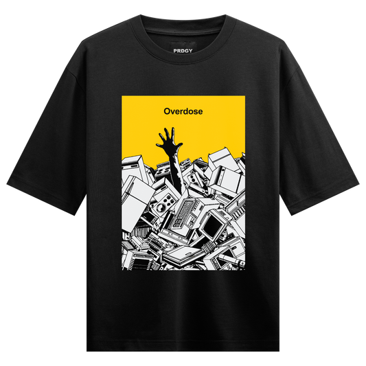 Digital Overdose Oversized T-Shirt