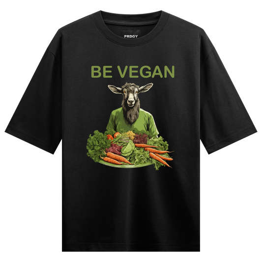 Be Vegan Oversized T-Shirt