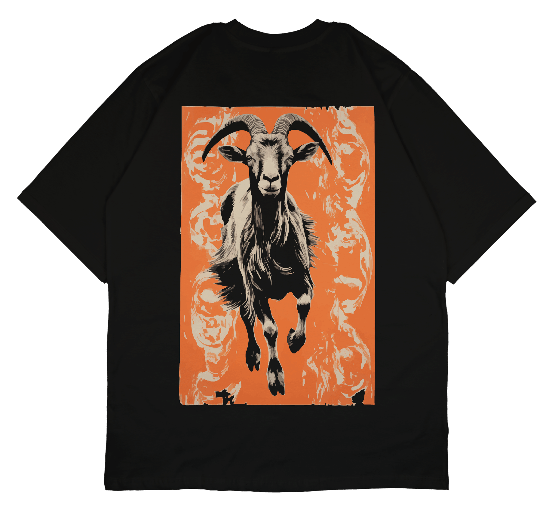 Goaty Art Oversized T-Shirt - PRDGY