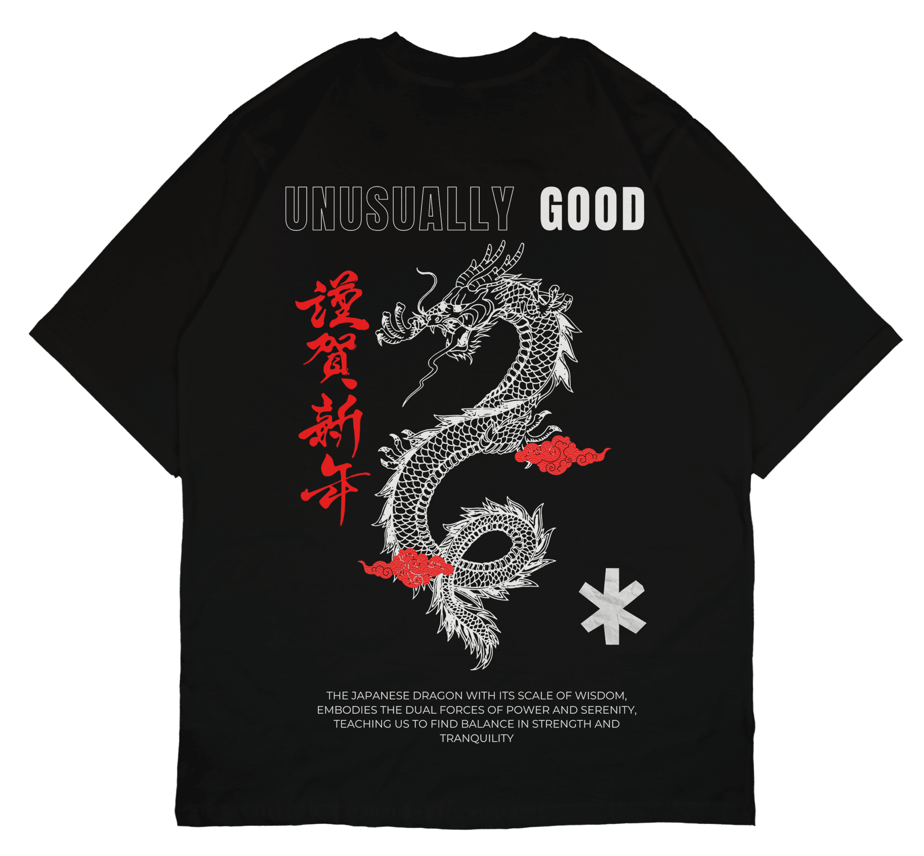 PRDGY Dragon Oversized T-Shirt - PRDGY