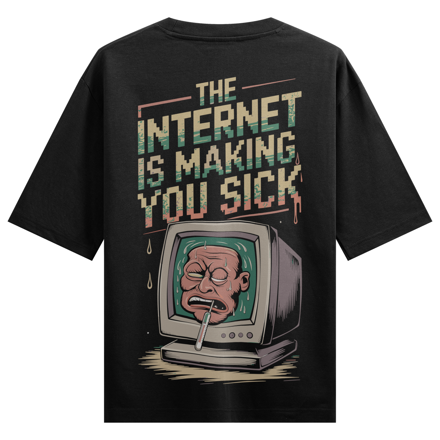 PRDGY Antinternet Oversized T-Shirt