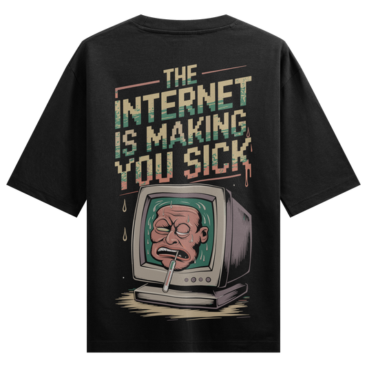 PRDGY Antinternet Oversized T-Shirt