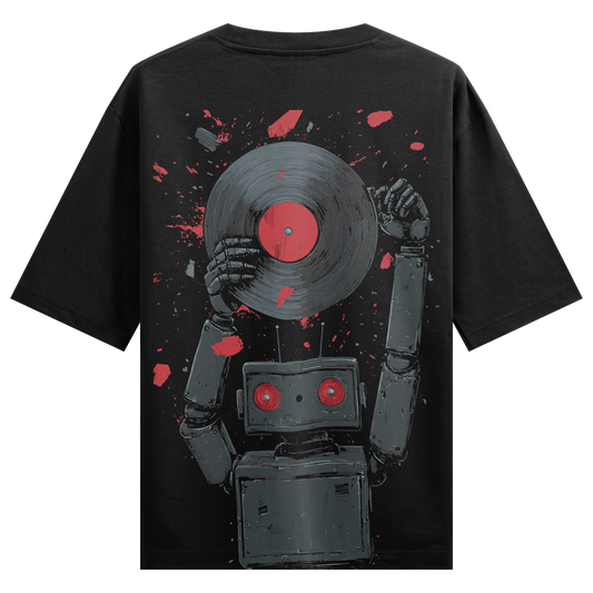 PRDGY Vinyl Bot Oversized T-Shirt