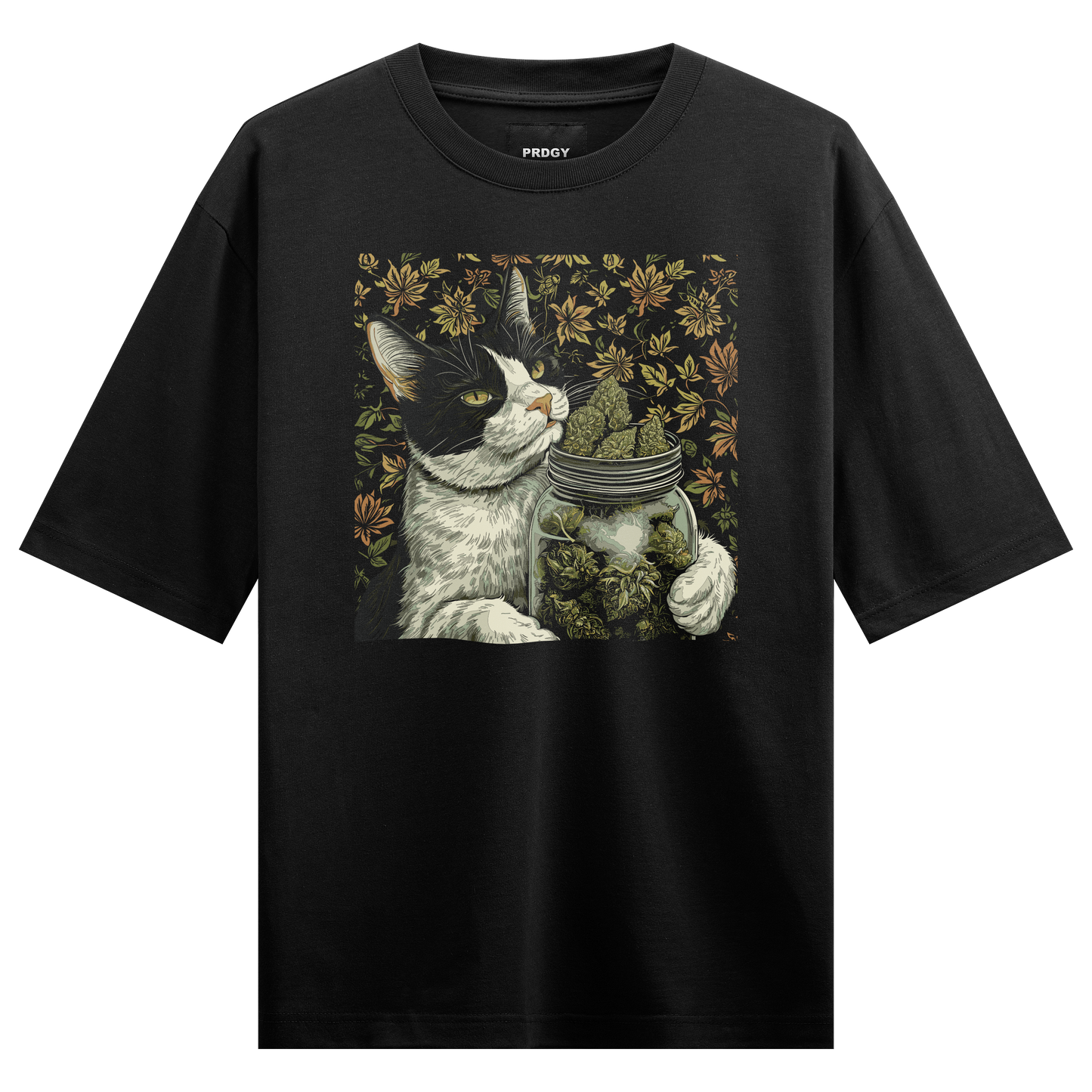 Puss In Kush Oversized T-Shirt