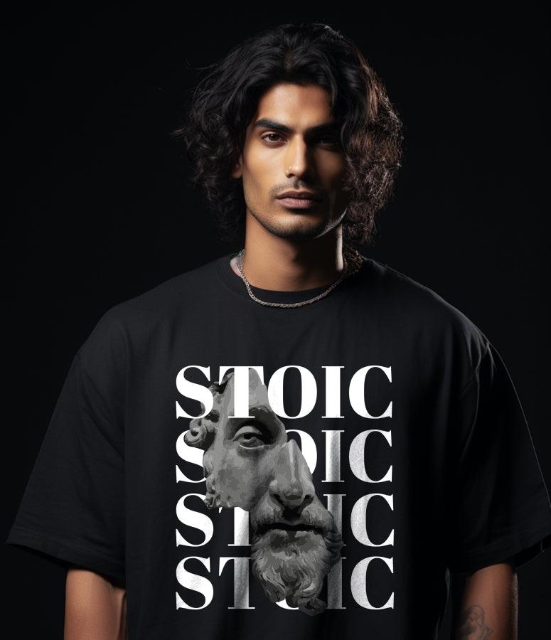 Stoic Marcus Aurelius Essential Oversized T-shirt - PRDGY