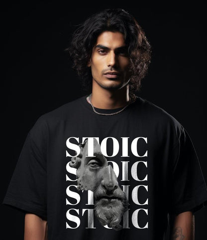 Stoic Marcus Aurelius Essential Oversized T-shirt - PRDGY