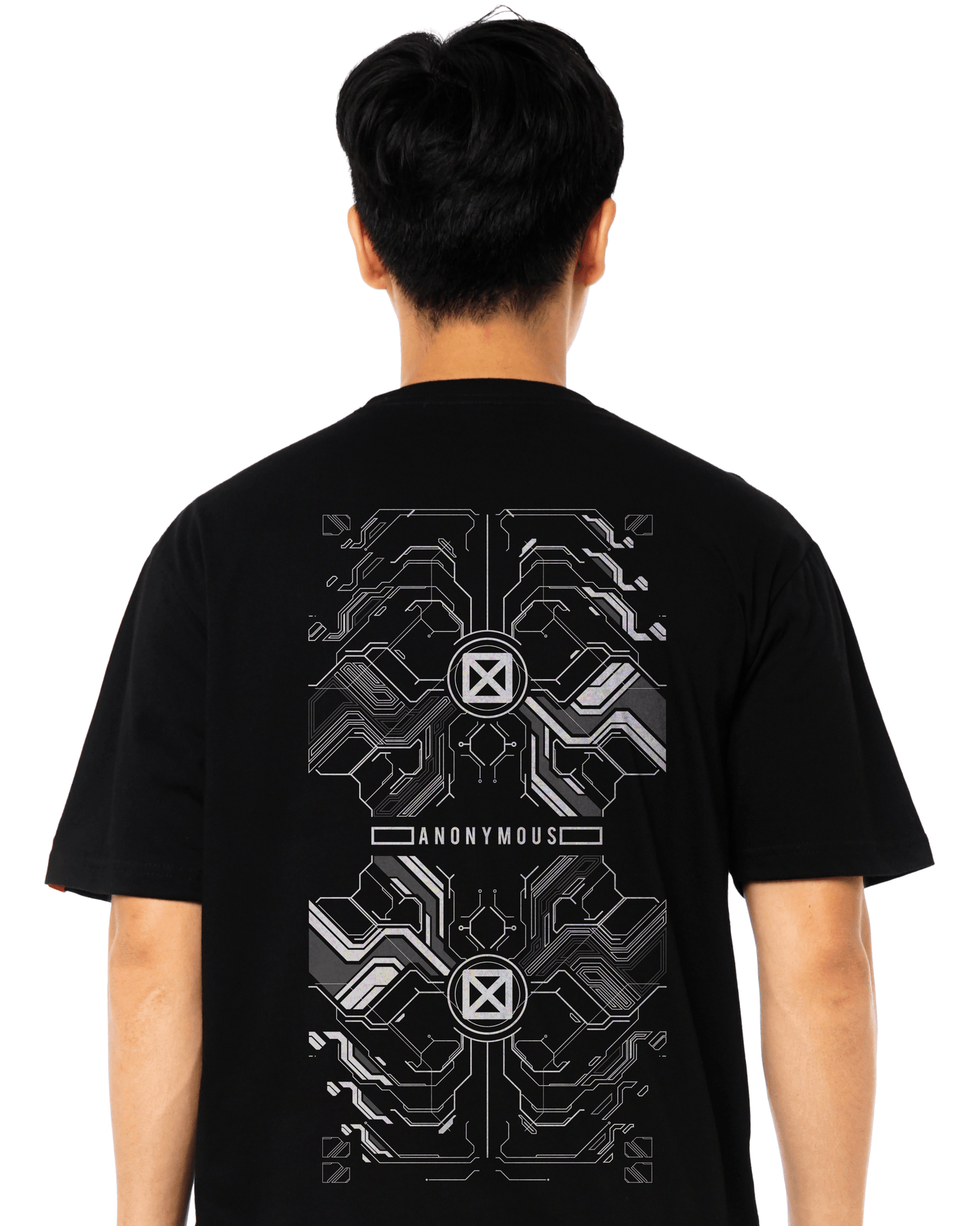 Techno Anonymous Oversized T-Shirt - PRDGY